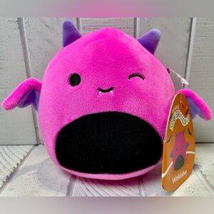 Squishmallow Halloween 5” Wakisha Pink Devil Bat Soft Plush Toy Collectible NWT